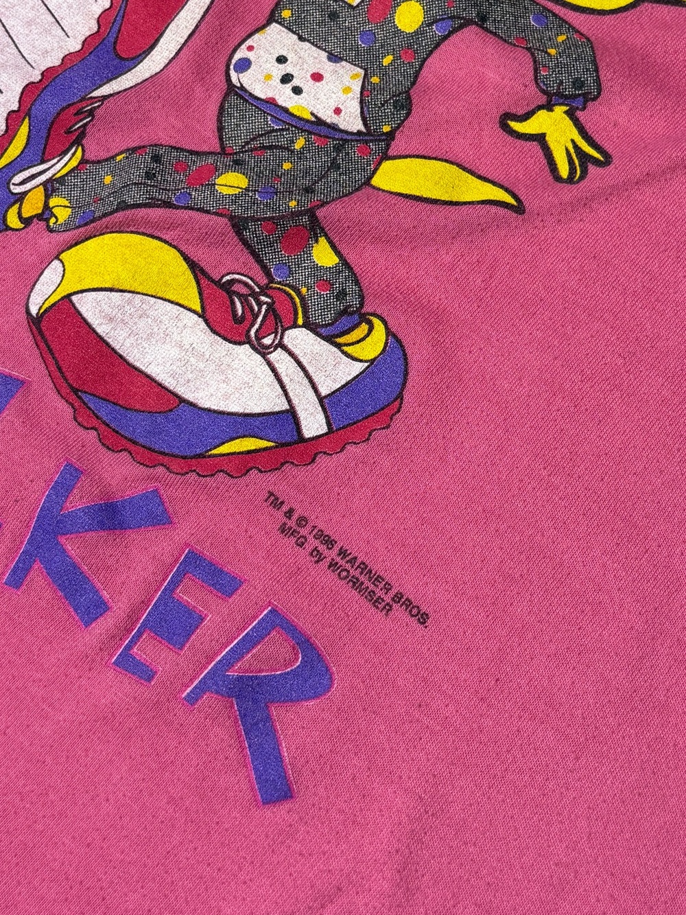 Vintage 90s Pink Tweety Bird Shirt Looney Tunes Single Stitch Rare - Picture 6 of 9